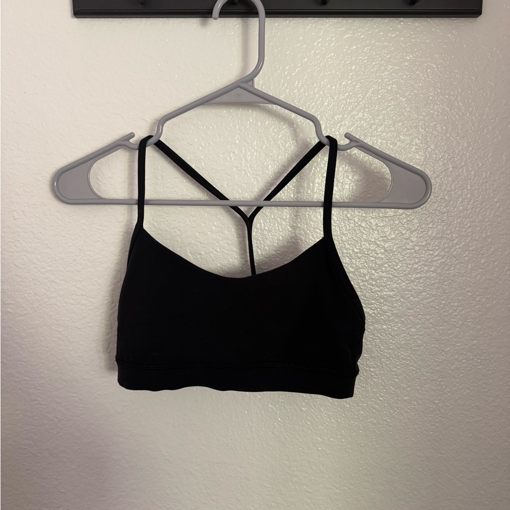 lululemon athletica Black Y-Back Sports Bra, Light support sizes A-C Cups
